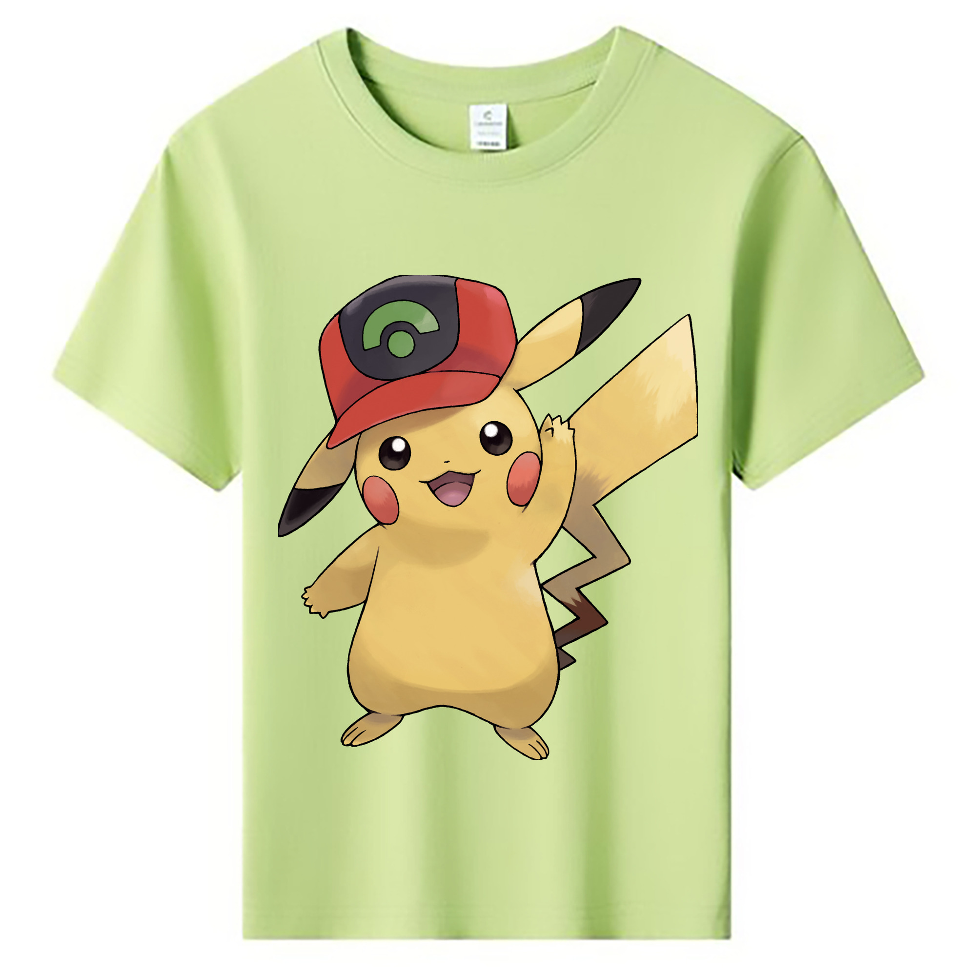 （画像用） ポケットモンスター Pokémon 綿100％キッズTシャツ（フロントプリント）
